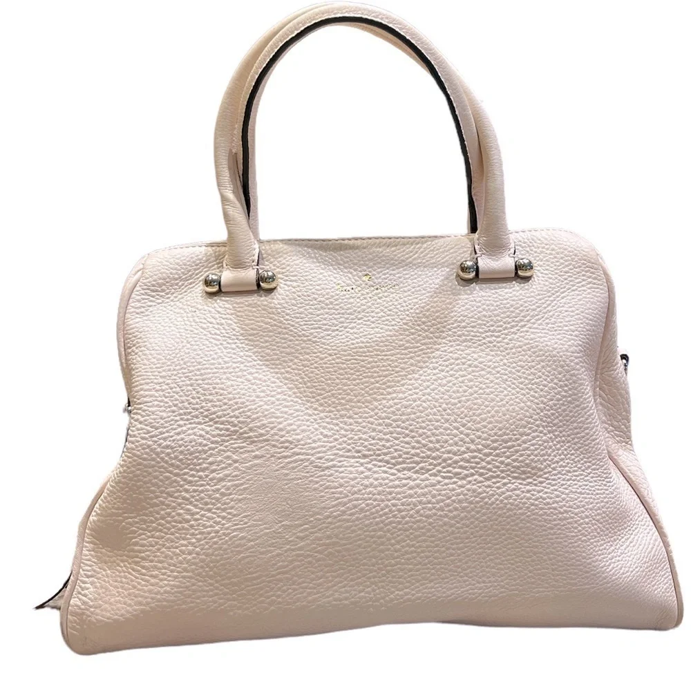 Kate Spade Montgomery Street Leather Baby Pink Satchel Bag